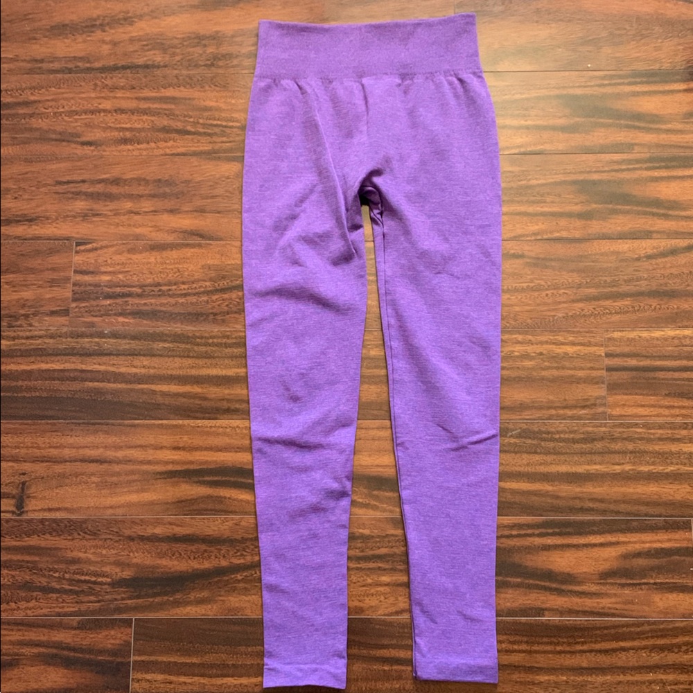 Just Cozy | Purple Lined Leggings